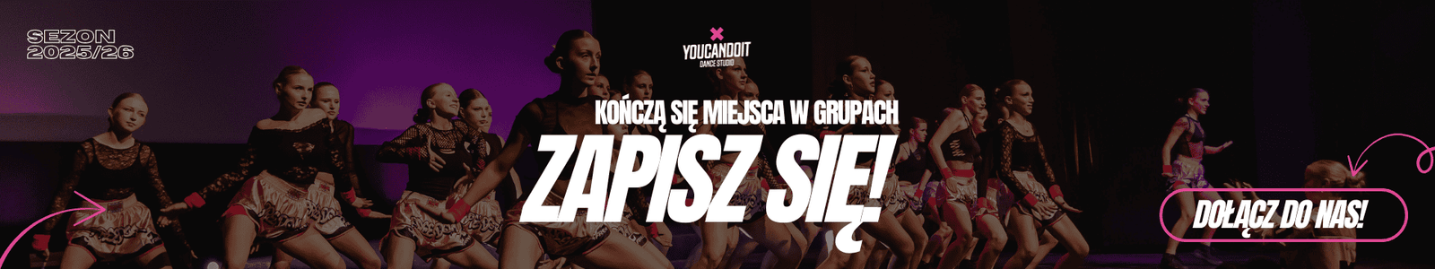 Kończą się miejsca w grupach - YOUCANDOIT