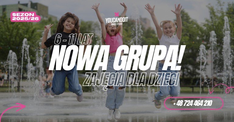 Hip Hop dla Dzieci Katowice Zawiercie YOUCANDOIT
